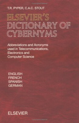 【预订】Elsevier’s Dictionary of Cybernyms