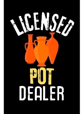 预订 Licensed Pot Dealer: Pottery Project Book - 80 Project Sheets to Record your Ceramic Work - Gift for Potters: 97810