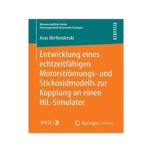 预订 Entwicklung eines echtzeitfähigen Motorströmungs- und Stickoxidmodells zur Kopplung an einen HiL-Simulator