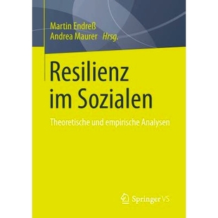 9783658059989 empirische Resilienz Sozialen 预订 Analysen und Theoretische 弹性社交：理论与实证分析