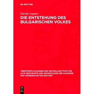 预订 Die Entstehung des bulgarischen Volkes: 9783112716267