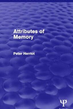 【预订】Attributes of Memory