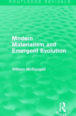 【预订】Modern Materialism and Emergent Evolution