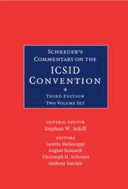 9781108494281 Hardback the Commentary Convention Schreuer’s Volume ICSID 预订