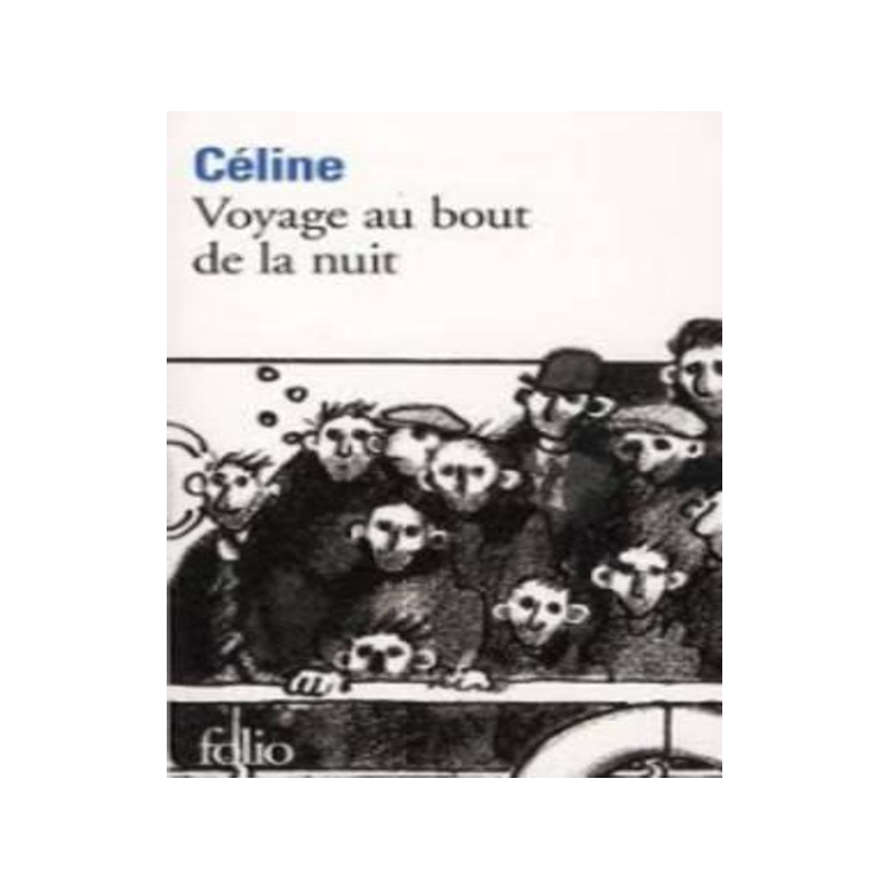 现货 法语原版 茫茫黑夜漫游 Voyage au bout de la nuit 塞利纳 经典文学 法文书 小说