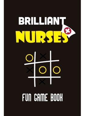 预订 Brilliant Nurses fun game book: Nurse tic tac toe fun game book, Christmas Game Nurse Boys and Girls, Fun and Chall