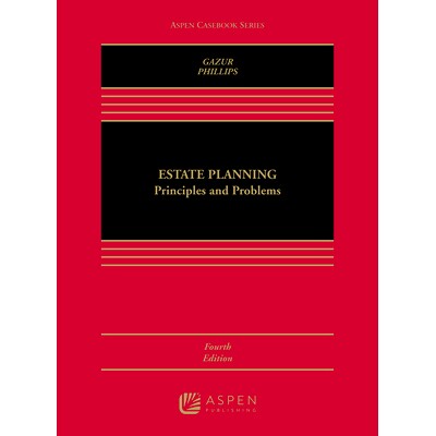 预订 Estate Planning: Principles and Problems, Fourth Edition with CD 遗产规划：原则与问题(第4版): 9781454849483