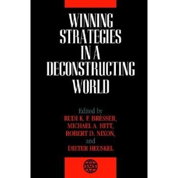 预订 Winning Strategies In A Deconstructing World 解构世界的制胜策略: 9780471496878