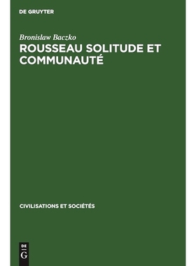 预订 Rousseau Solitude et communauté: 9783112302972