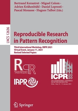 【预订】Reproducible Research in Pattern Recognition