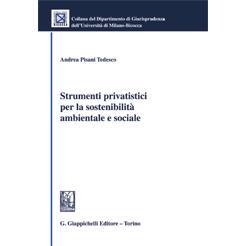 预订 Strumenti privatistici per la sostenibilità ambientale e sociale: 9791221106800