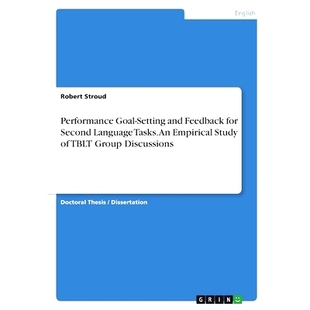 预订 Language Tasks. and for 9783 Group Discussions Setting Feedback Second Study Empirical TBLT Goal Performance