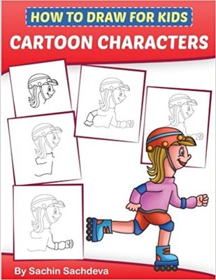 【预订】How to Draw for Kids - Cartoon Characters: A Step by Step Guide to D 9781982062408