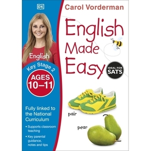 预订 English Made Easy, Ages 10-11 (Key Stage 2): Supports the National Curriculum, English Exercise Book 轻松学英语，10
