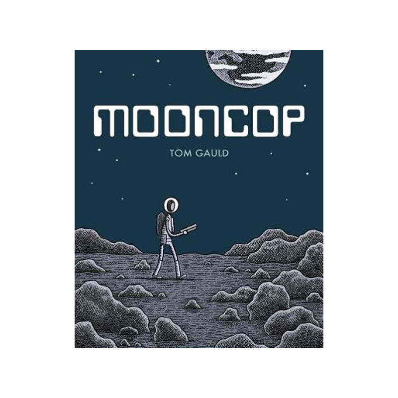 月亮警察 Tom Gauld 漫画 纽约时报十佳图像小说 精装 英文原版 Mooncop