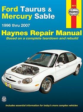 [预订]Ford Taurus & Mercury Sable (1996-2007) Haynes Repair Manual (USA) 9781620921449