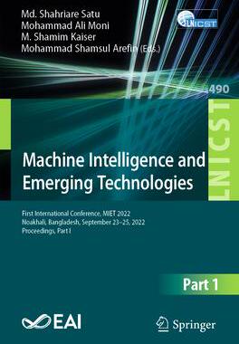 [预订]Machine Intelligence and Emerging Technologies: First International Conference, Miet 2022, Noakhali, 9783031346187