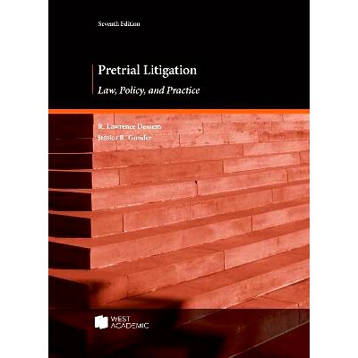 预订 Pretrial Litigation: Law, Policy, and Practice: 9781647084660