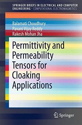 【预订】Permittivity and Permeability Tensors for Cloaking Applications