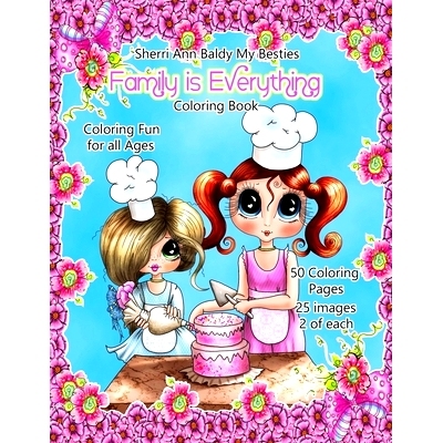预订 Sherri Ann Baldy My Besties Family is Everything Coloring Book: 9798654716453