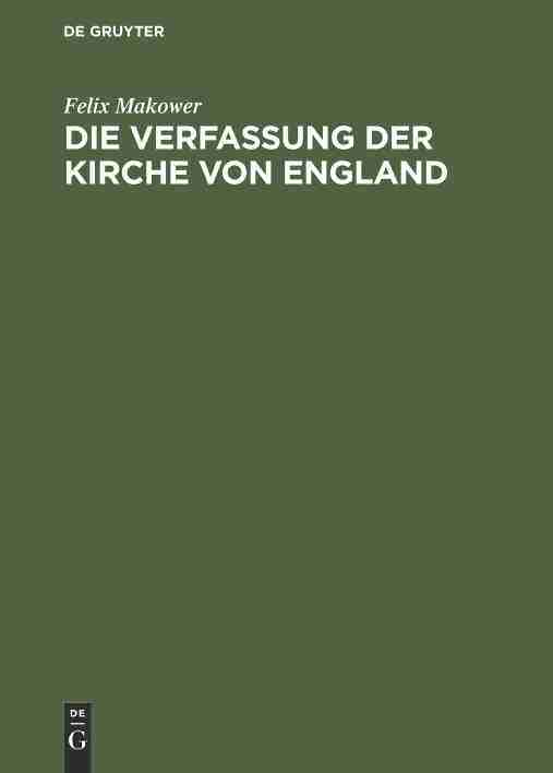 【预订】Die Verfassung der Kirche von England 9783111315911