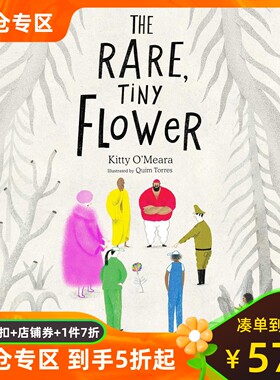 英文原版 The Rare, Tiny Flower 这朵花的颜色  是谁说了算 2022年纽约大奖获奖图书、2022年世界插画奖入围图书 绘本