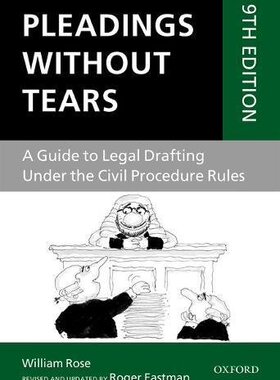 【预订】Pleadings Without Tears