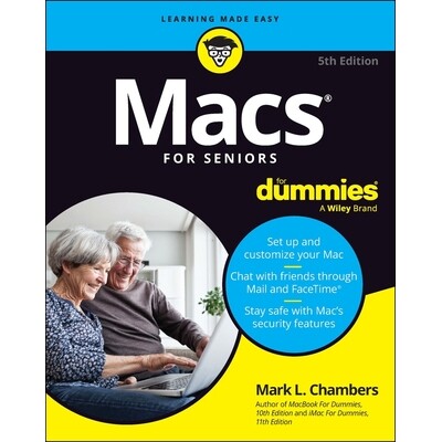 预订 Macs for Seniors for Dummies, 5th Edition 《老年人Mac电脑入门指南》（第五版） 9781394313532