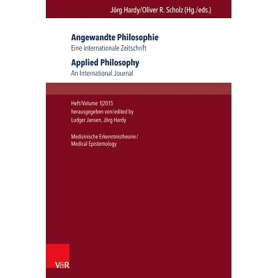 预订 Angewandte Philosophie. Eine internationale Zeitschrift / Applied Philosophy. An International Journal: Heft/Volume