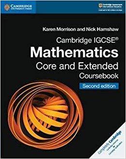 【预售】Cambridge IGCSE® Mathematics Coursebook Core and Extended, 2e