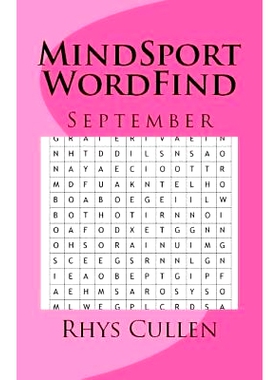 预订 MindSport WordFind September: 9781726391337