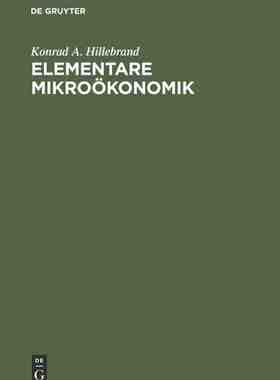 【预订】Elementare Mikroökonomik 9783486248241