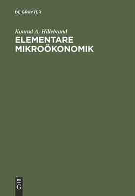 【预订】Elementare Mikroökonomik 9783486248241