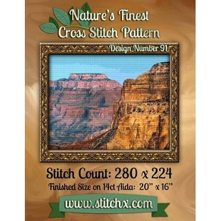 Cross Stitch Nature’s 9781502588531 Number Finest Design 预订 Pattern