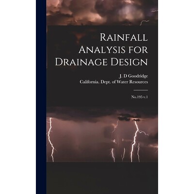 预订 Rainfall Analysis for Drainage Design: No.195 v.1: 9781018161075