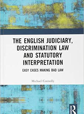 【预售】The Judiciary, Discrimination Law and Statutory Interpretation