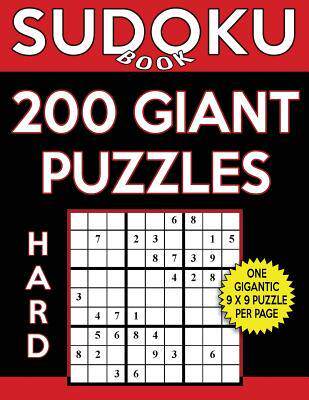 [预订]Sudoku Book 200 Hard Giant Puzzles: Sudoku Puzzle Book With One Gigantic Puzzle Per Page, One Level  9781544070568