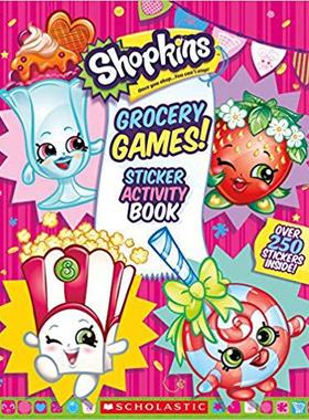 【预售】Grocery Games! (Shopkins: Jumbo Stic...