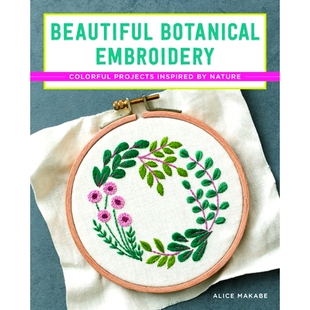 Embroidery Botanical 9781940552606 Beautiful 预订