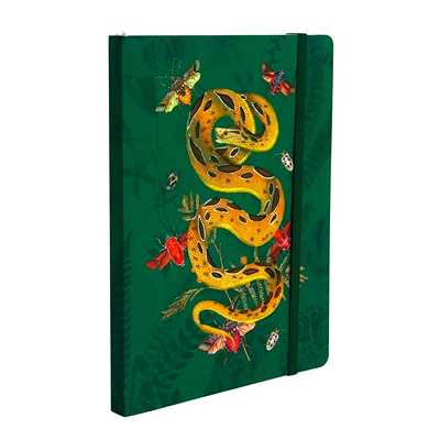 现货 蛇年笔记本 小众创意进口文创 自然艺术 Art of Nature Garden Gathering Notebook with Elastic Band