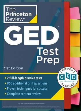 预订 Princeton Review GED Test Prep: 2 Practice Tests + Review & Techniques + Online Features: 9780593517888