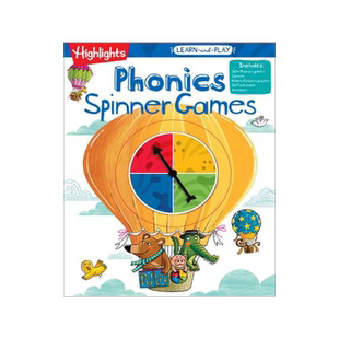 [预订]Highlights Learn-And-Play Phonics Spinner Games 9781644728338