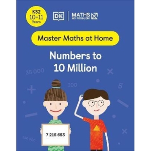预订 Maths - No Problem! Numbers to 10 Million, Ages 10-11 (Key Stage 2) 数学——没问题!10-11岁(小学二年级)1000万以内