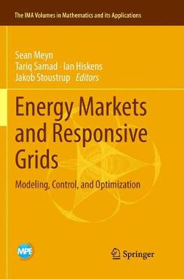 【预订】Energy Markets and Responsive Grids