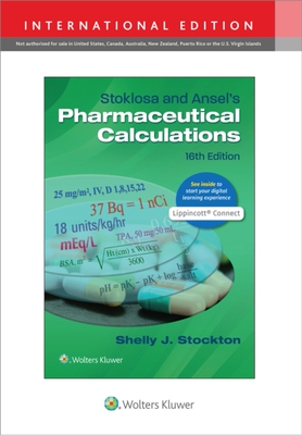 【预订】Stoklosa and Ansel’s Pharmaceutical Calculations, International Edition