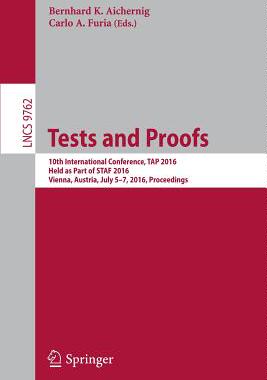 【预订】Tests and Proofs