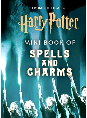 哈利波特迷你书 魔咒 官方周边 哈迷礼物 英文原版 Harry Potter Mini Book of Spells and Charms Miniaturbuch
