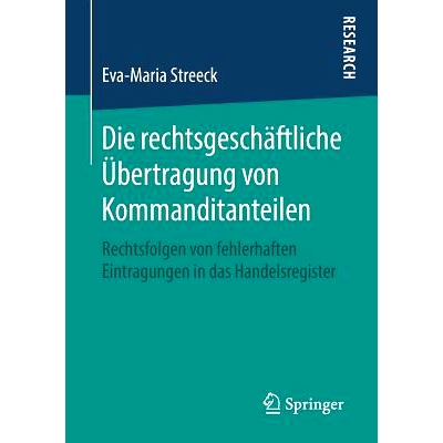 Rechtsfolgen von fehlerhaften Eintragung