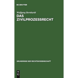 9783111168517 Zivilprozeßrecht 预订 Das