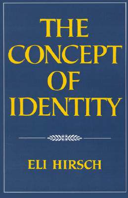 【预订】The Concept of Identity